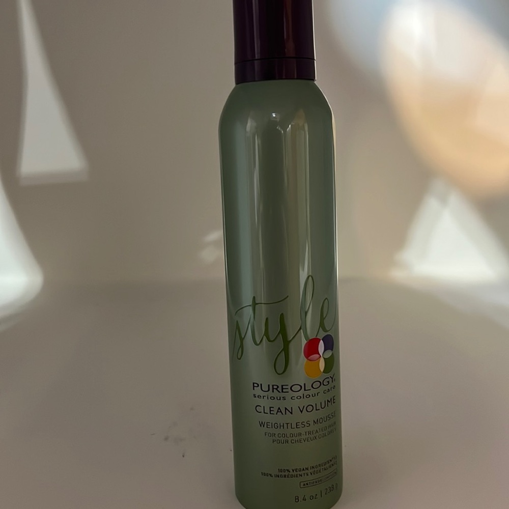 Pureology clean volume weightless mousse